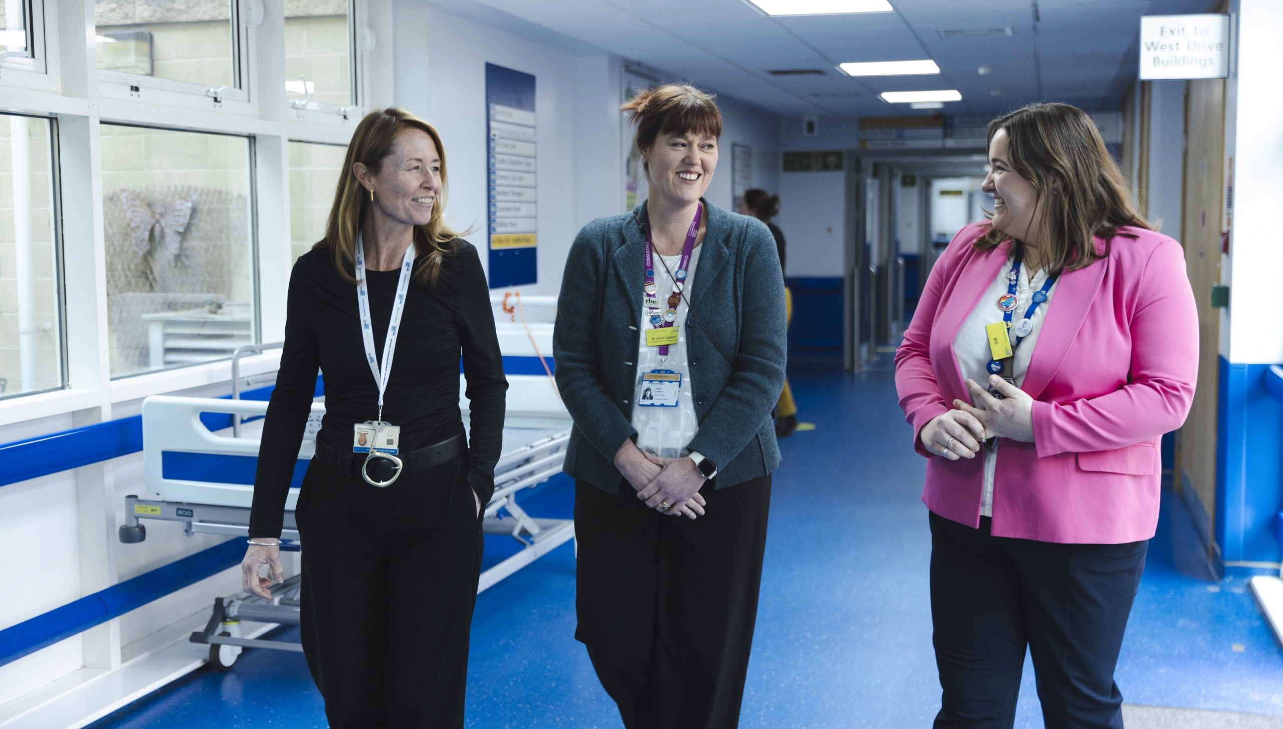 Image of workers in hospital