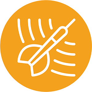 icon representing progressive