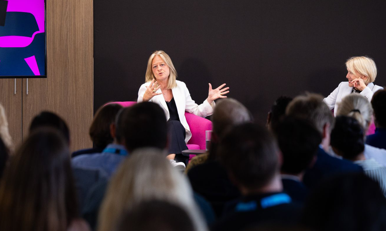 Allison Kirkby at the CMI Leadership Lounge event